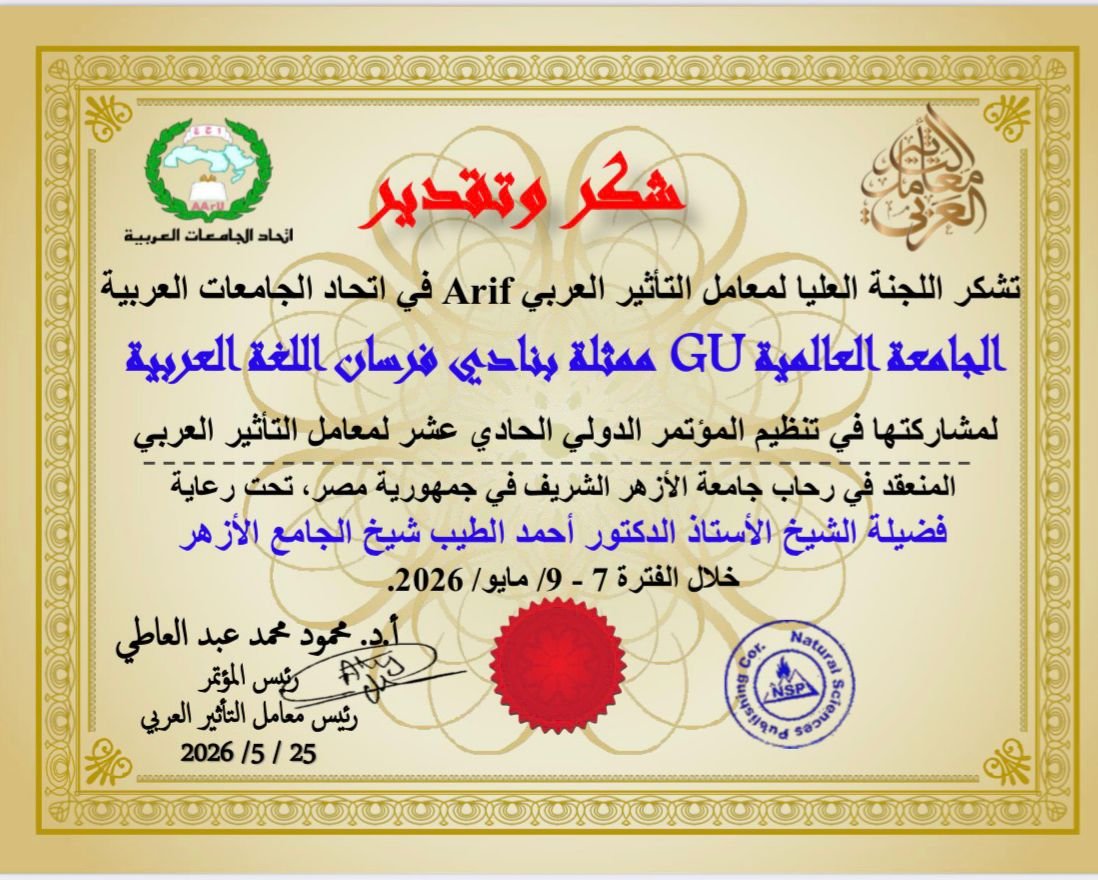 Global University Achievements
